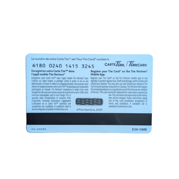 Tim Hortons Gift Cards Wayne Gretzky #99 Vintage Timbits Hockey Zero Balance - Picture 3 of 5